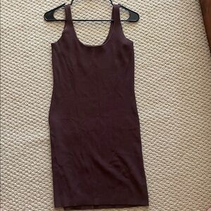 Leith Chocolate Knit dress